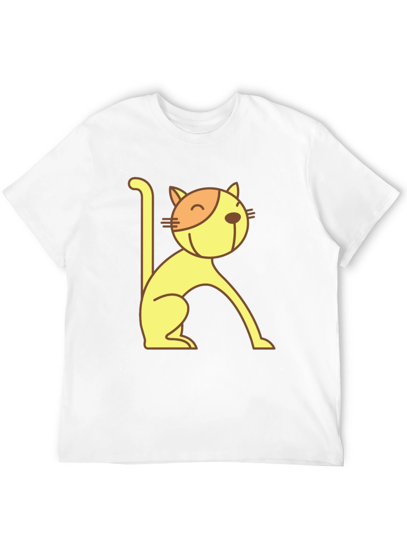 Cool Cat Tee - Black Cotton Graphic T-Shirt