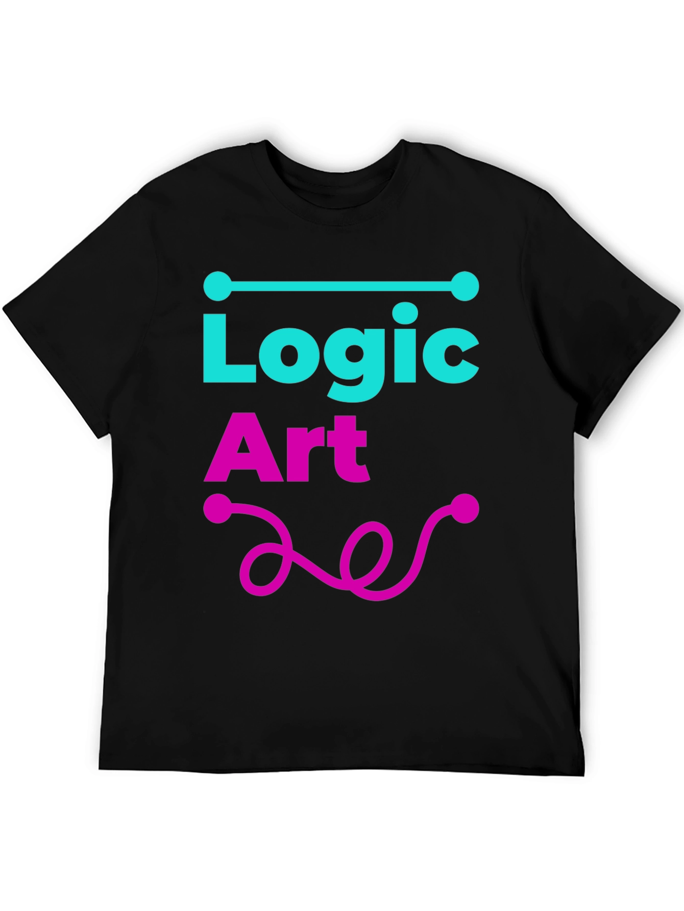 Logic Art Graphic Tee - Stylish and Unique Design