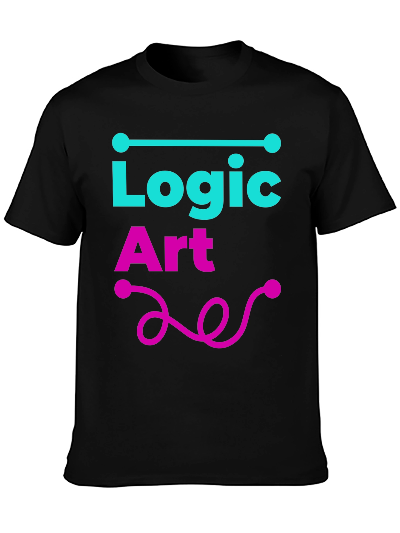 Logic Art Graphic Tee - Stylish and Unique Design