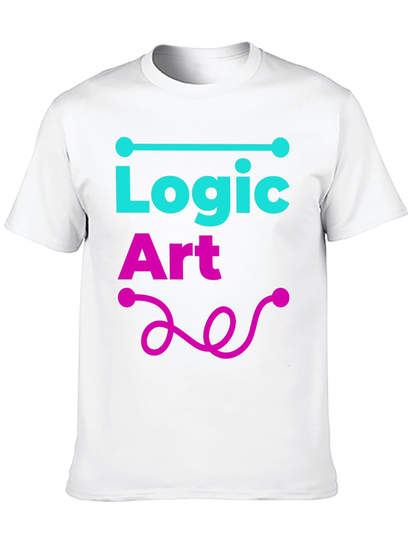 Logic Art Graphic Tee - Stylish and Unique Design
