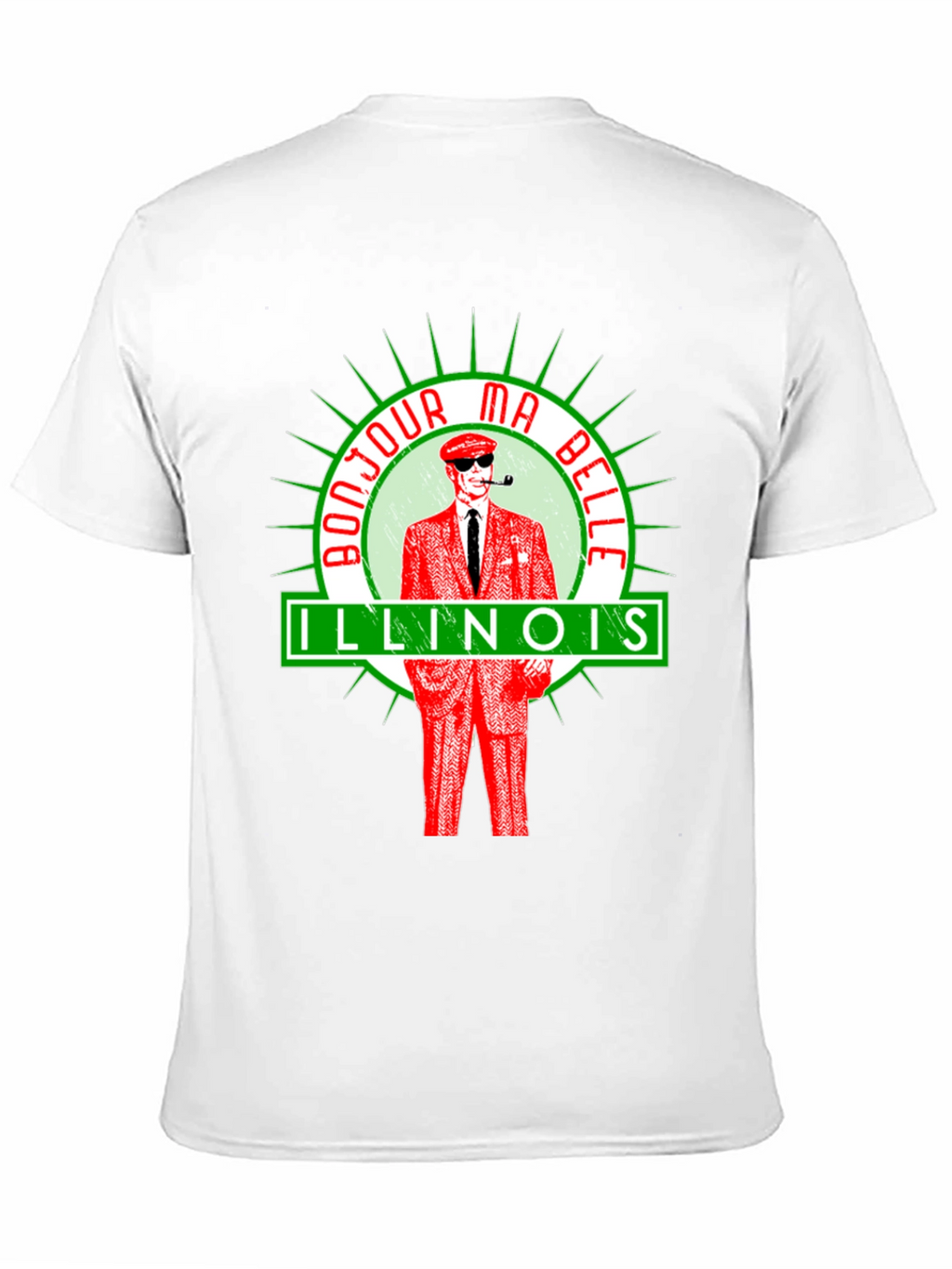 Bonjour Ma Belle Illinois Graphic Tee