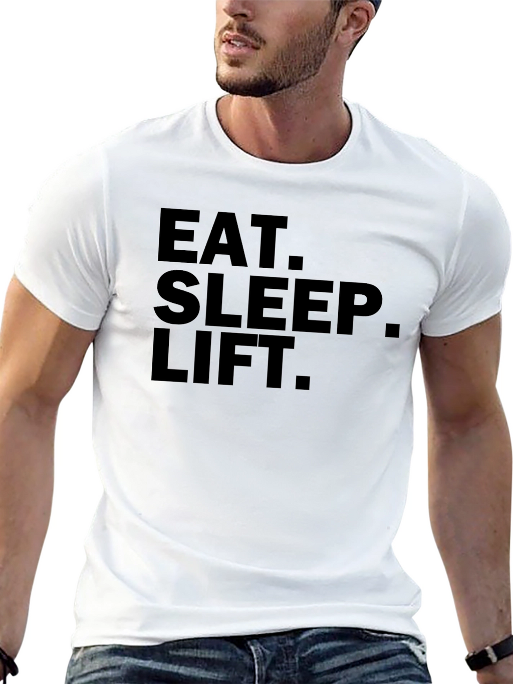 Eat Sleep Lift Graphic T-Shirt