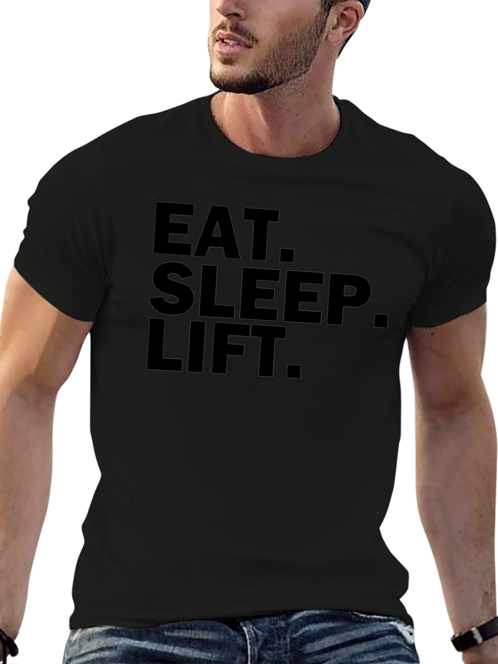 Eat Sleep Lift Graphic T-Shirt