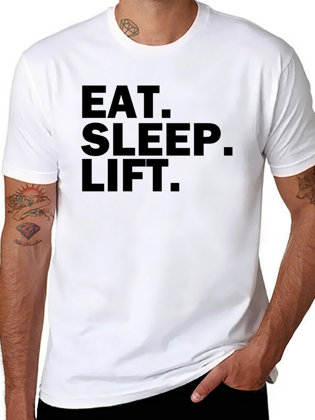 Eat Sleep Lift Graphic T-Shirt