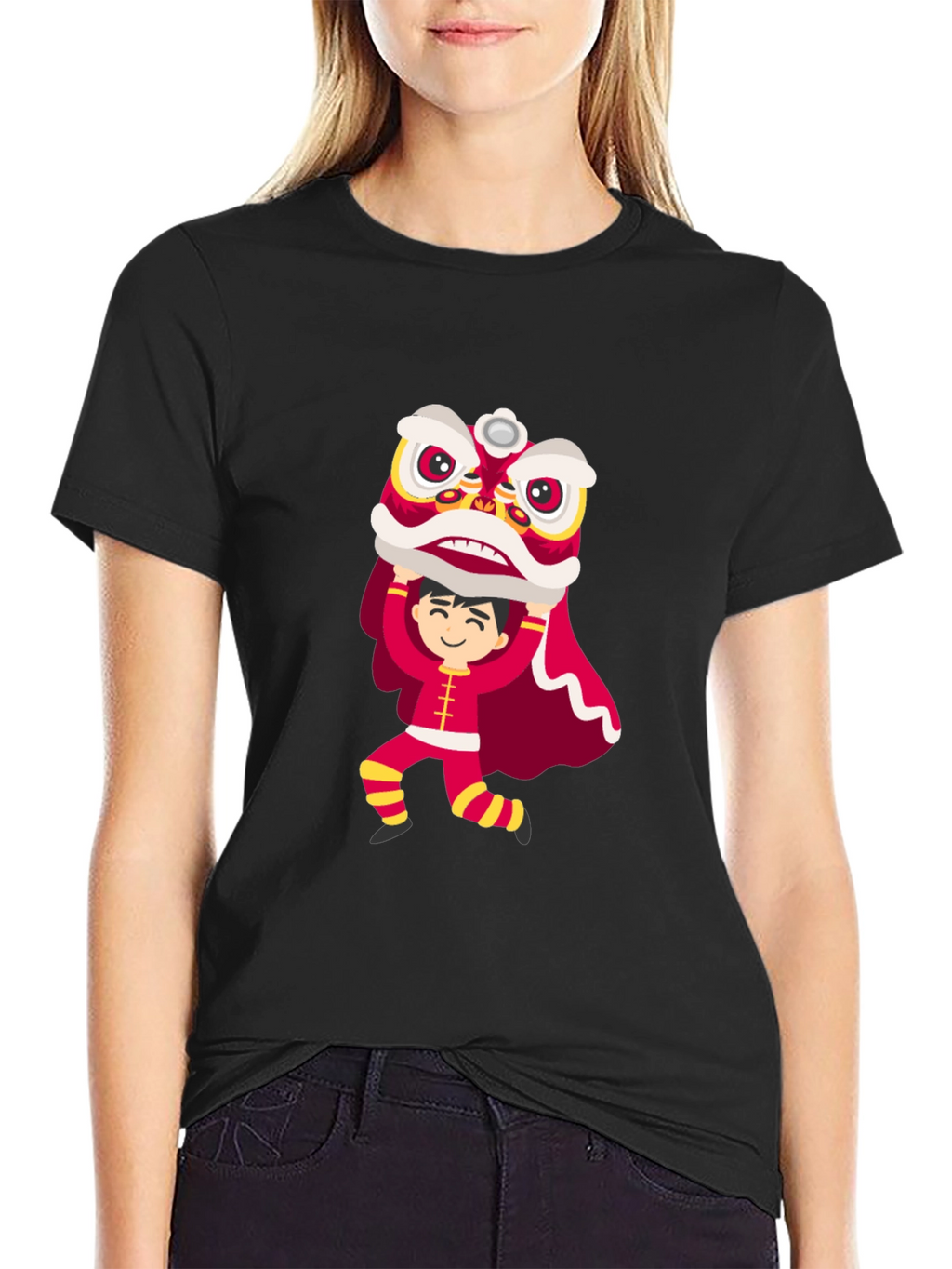 Lion Dance Graphic Tee - Celebrate Culture