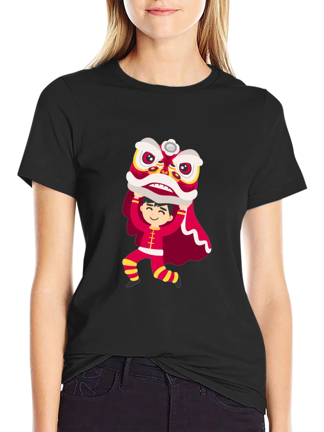 Lion Dance Graphic Tee - Celebrate Culture