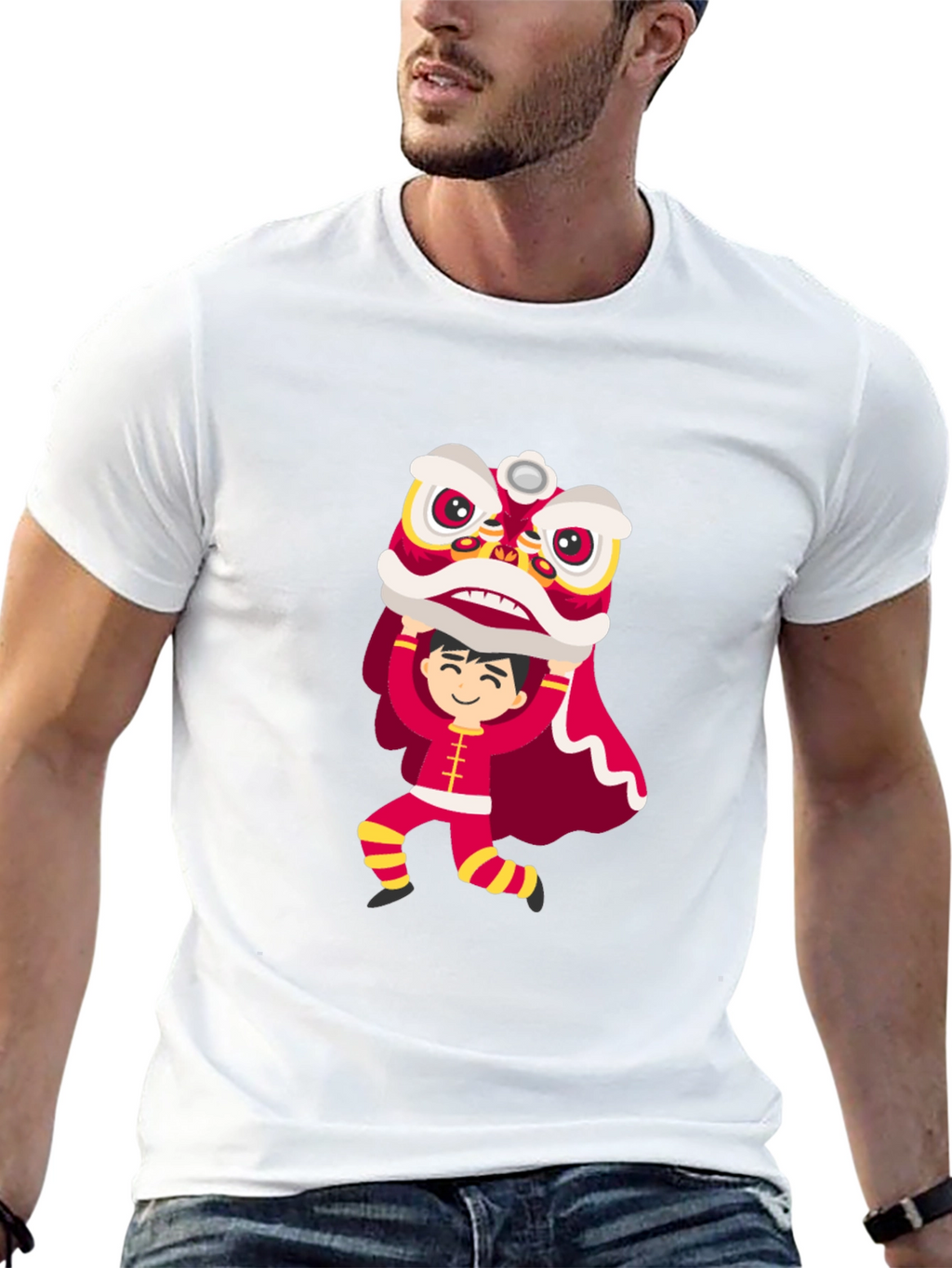 Lion Dance Graphic Tee - Celebrate Culture