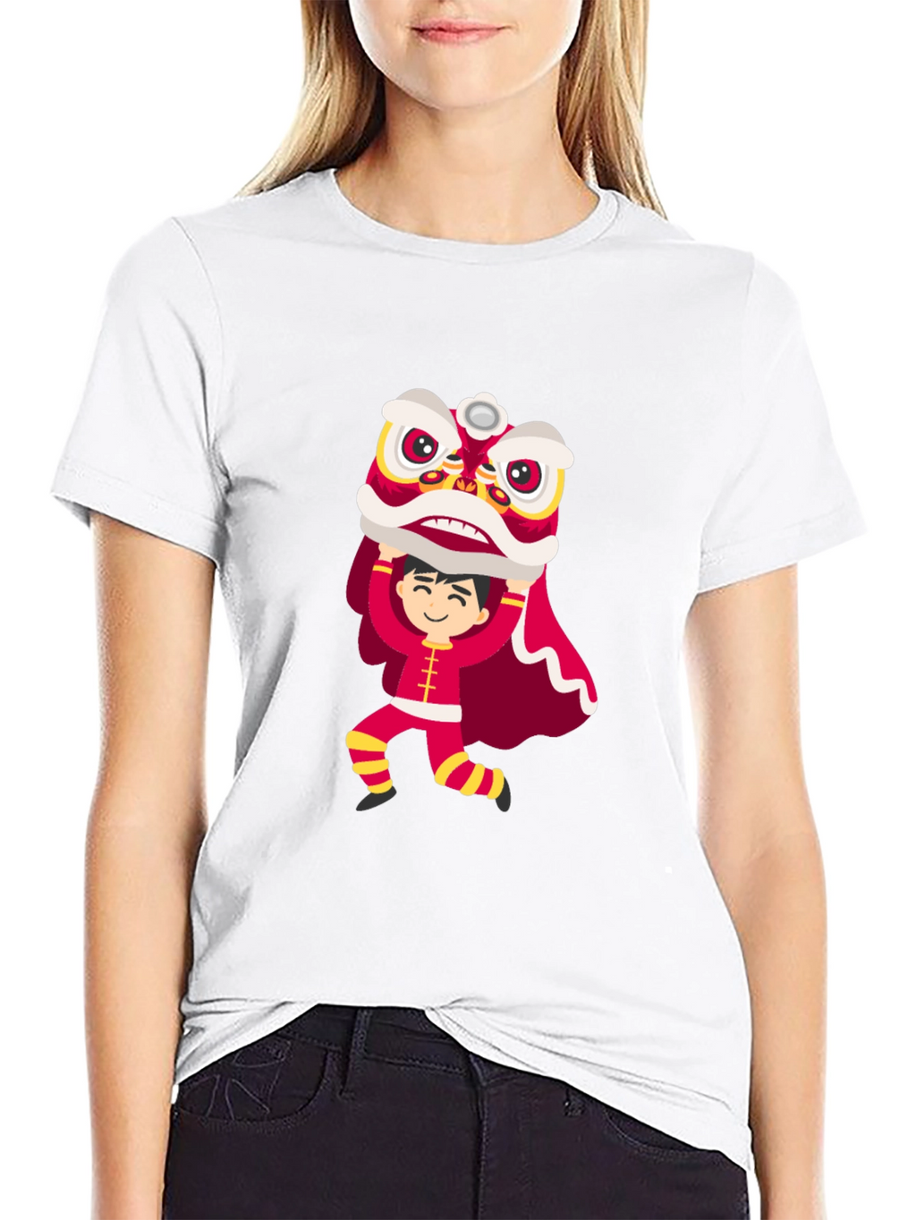 Lion Dance Graphic Tee - Celebrate Culture