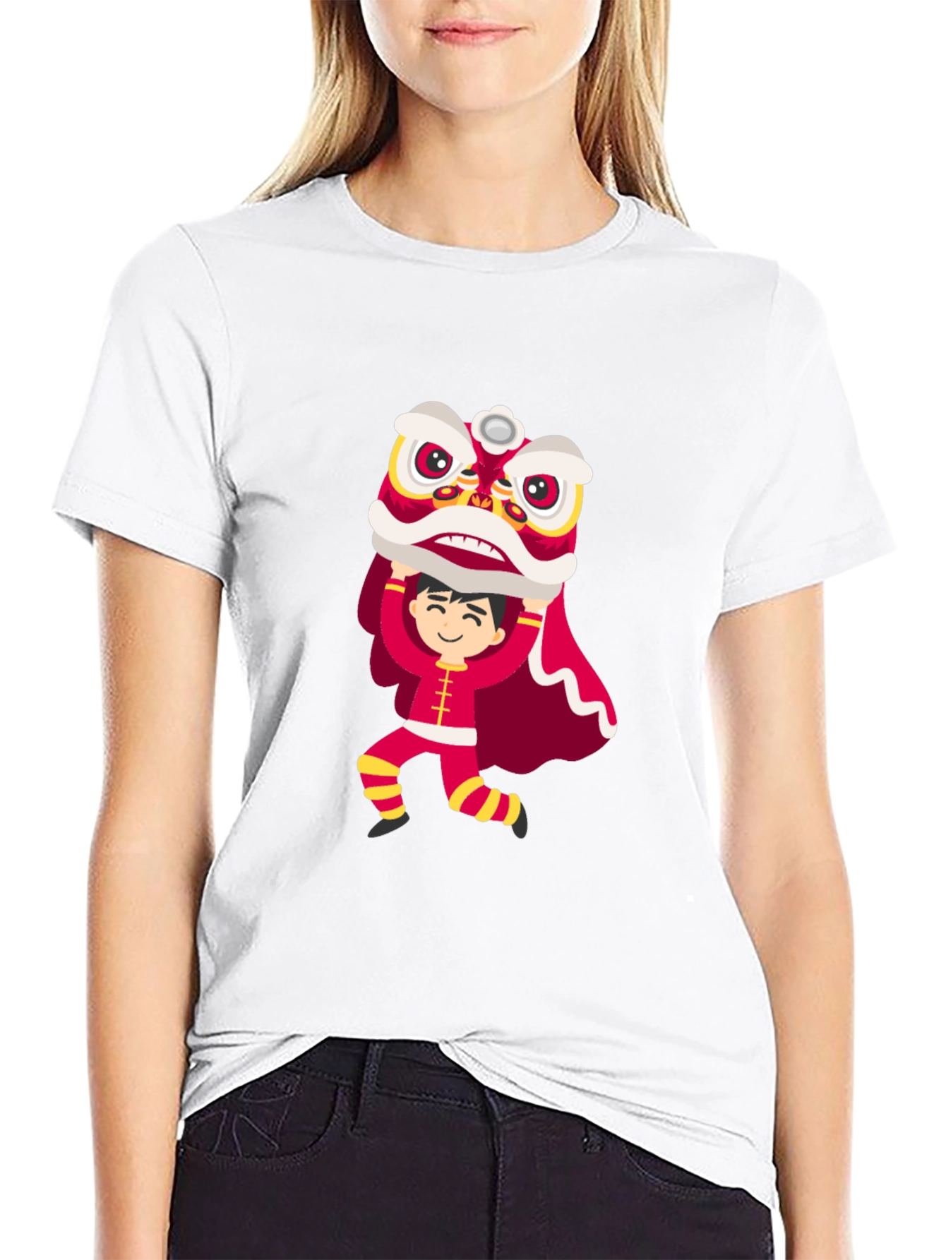 Lion Dance Graphic Tee - Celebrate Culture