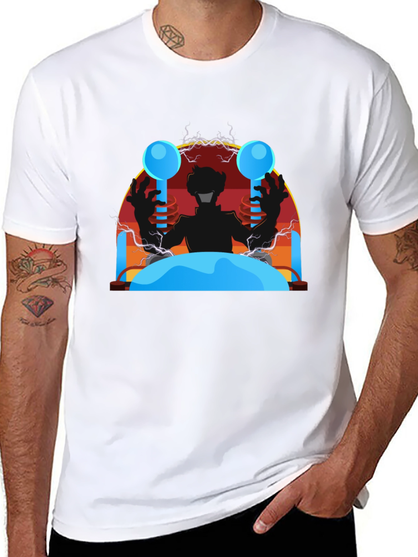 Mad Scientist Graphic Tee