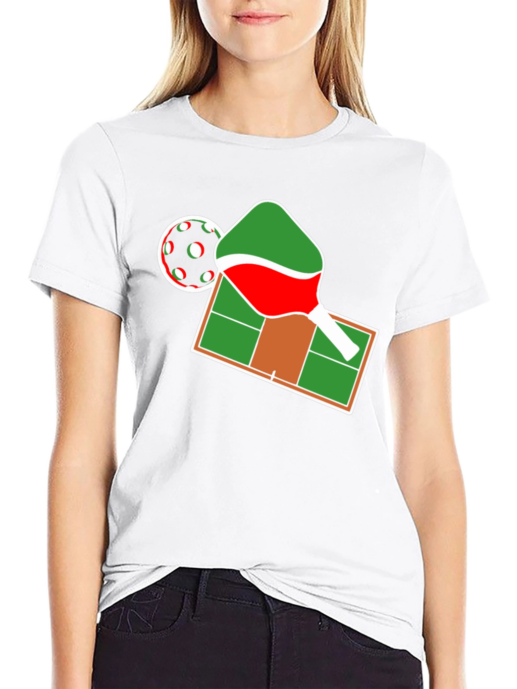 Pickleball Court Design T-Shirt