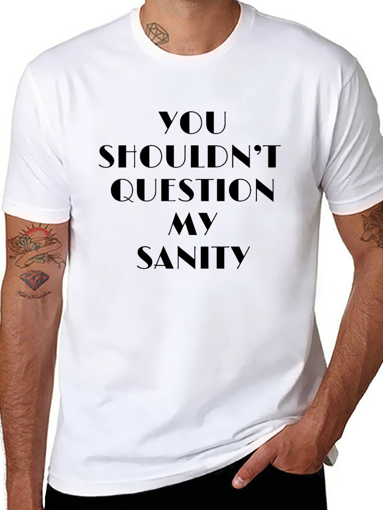 Question My Sanity Graphic T-Shirt