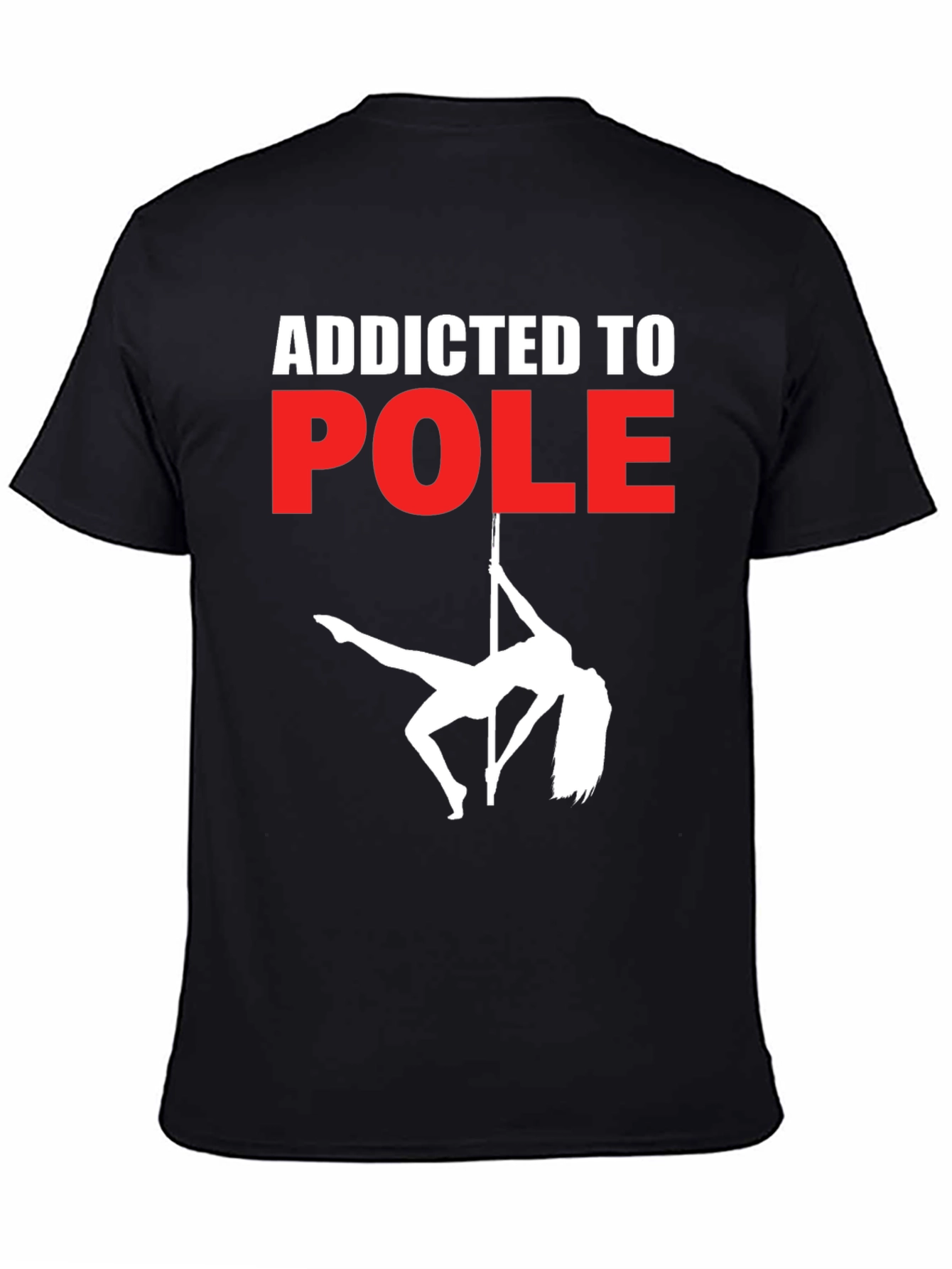 Addicted to Pole T-Shirt - Black