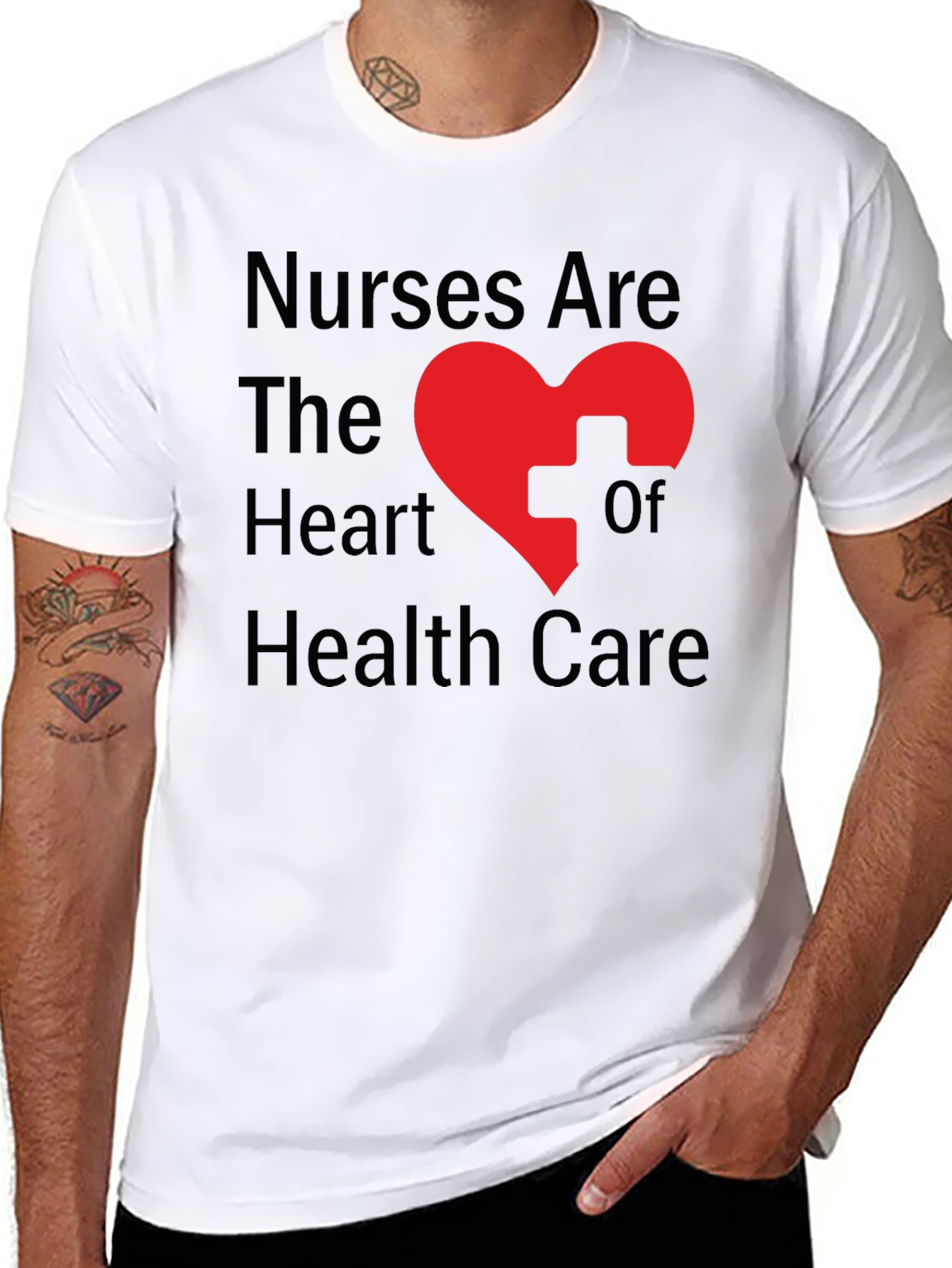 Nurses Are The Heart of Health Care T-Shirt