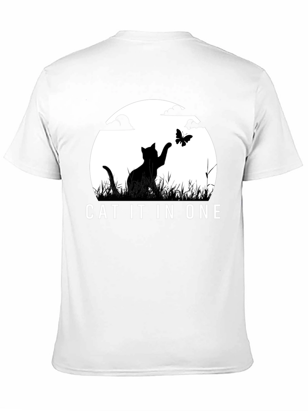Cat IT in ONE Black Graphic Tee