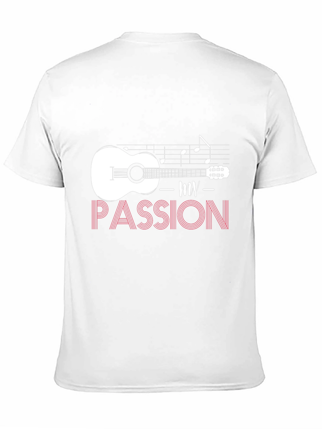 Music Passion T-Shirt - Guitar Graphic Tee