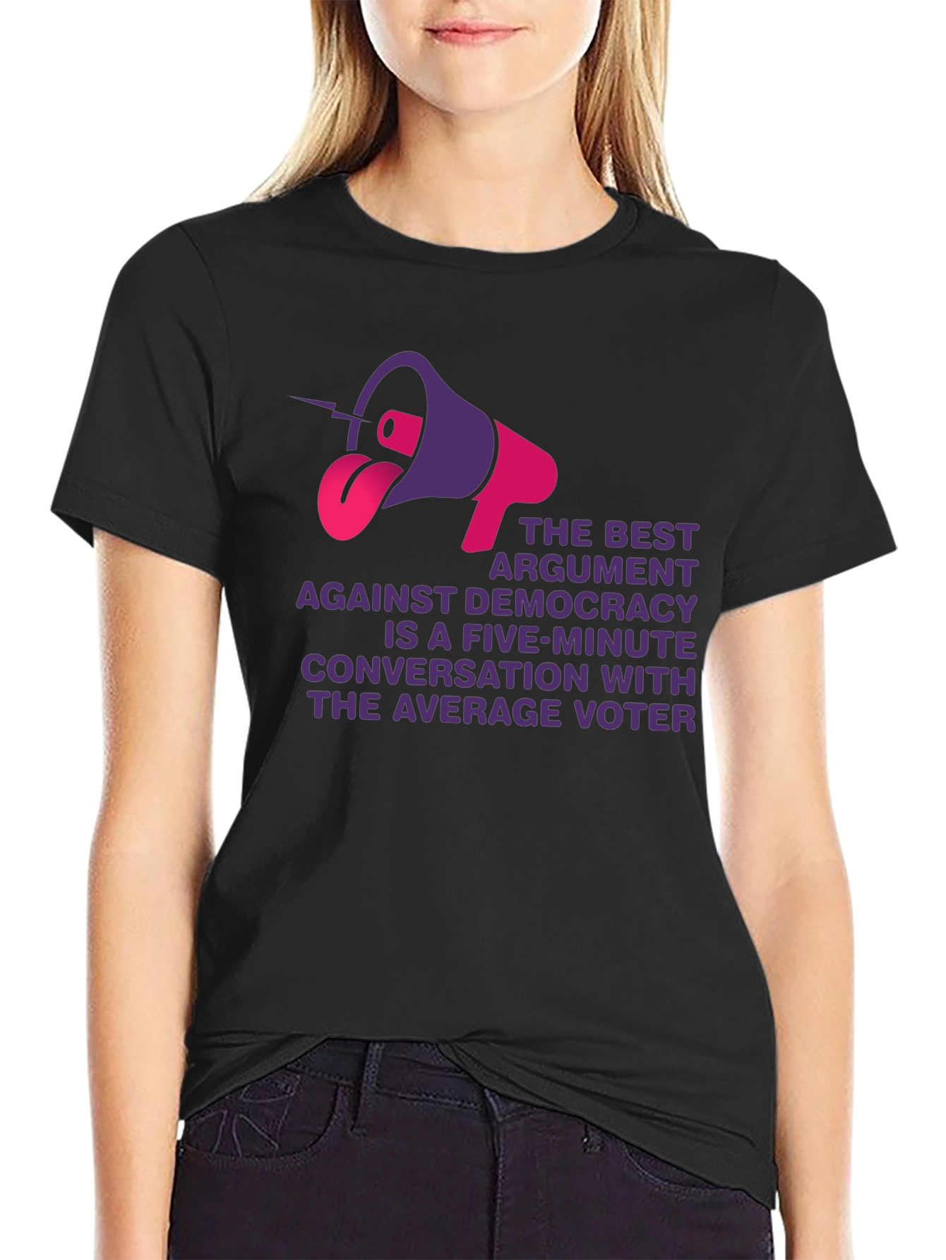 Democracy Argument T-Shirt - Voter Conversation Tee