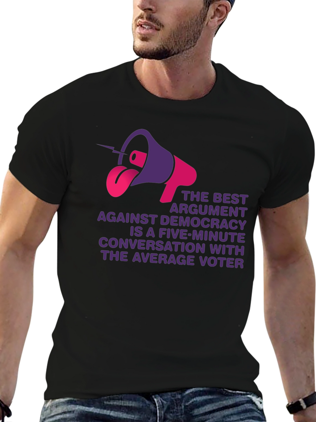 Democracy Argument T-Shirt - Voter Conversation Tee