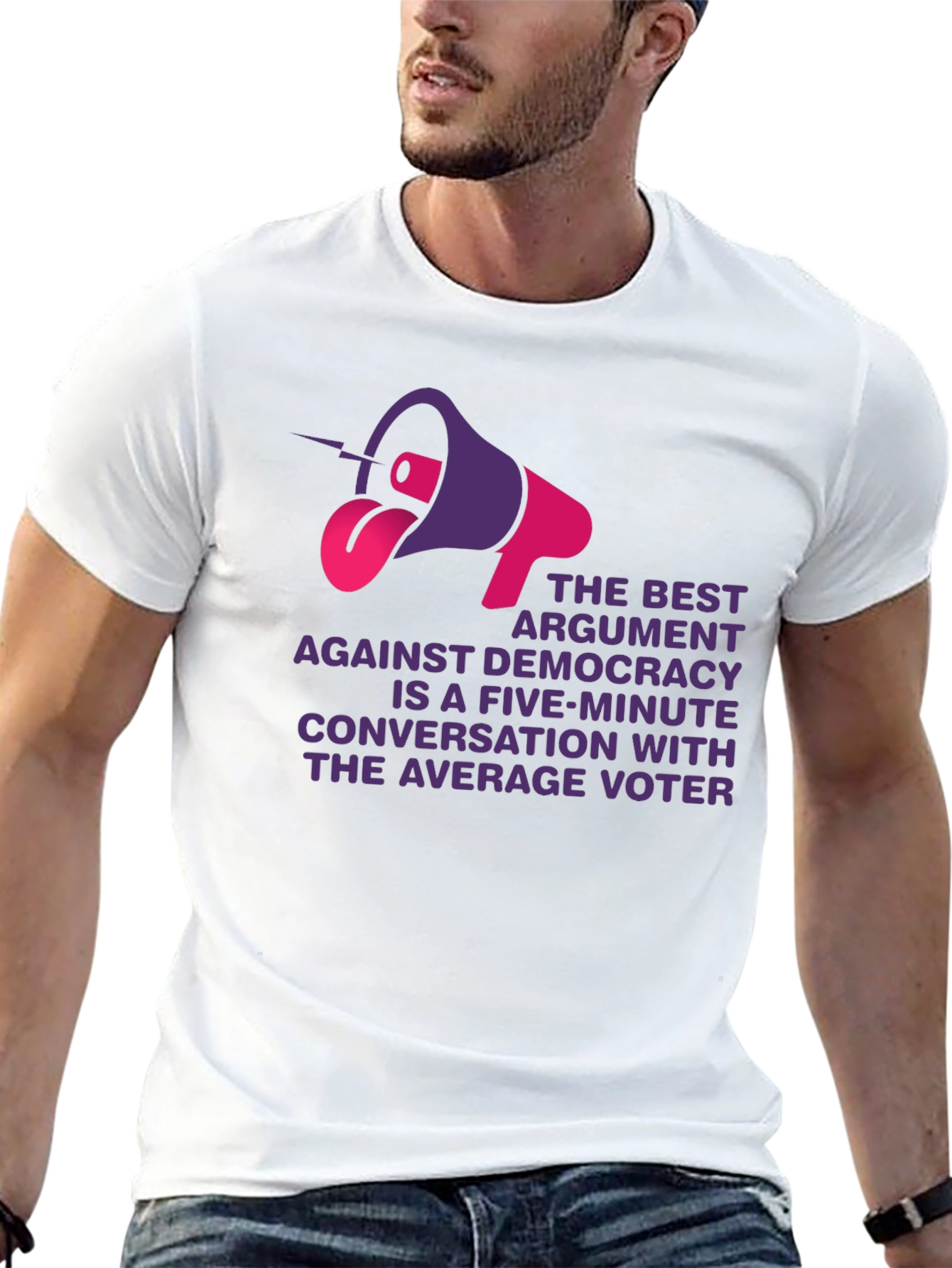 Democracy Argument T-Shirt - Voter Conversation Tee