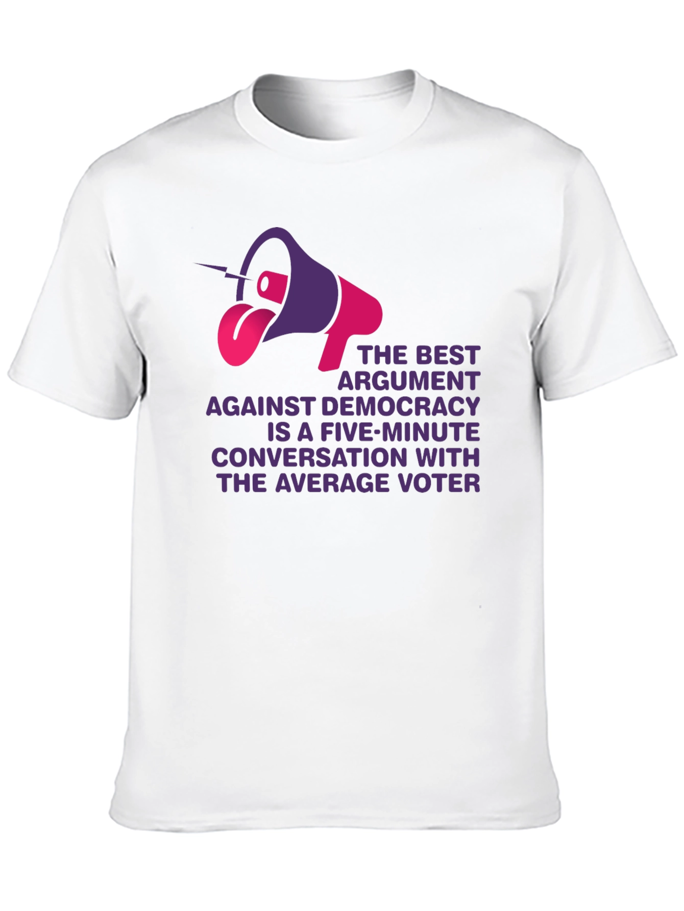 Democracy Argument T-Shirt - Voter Conversation Tee