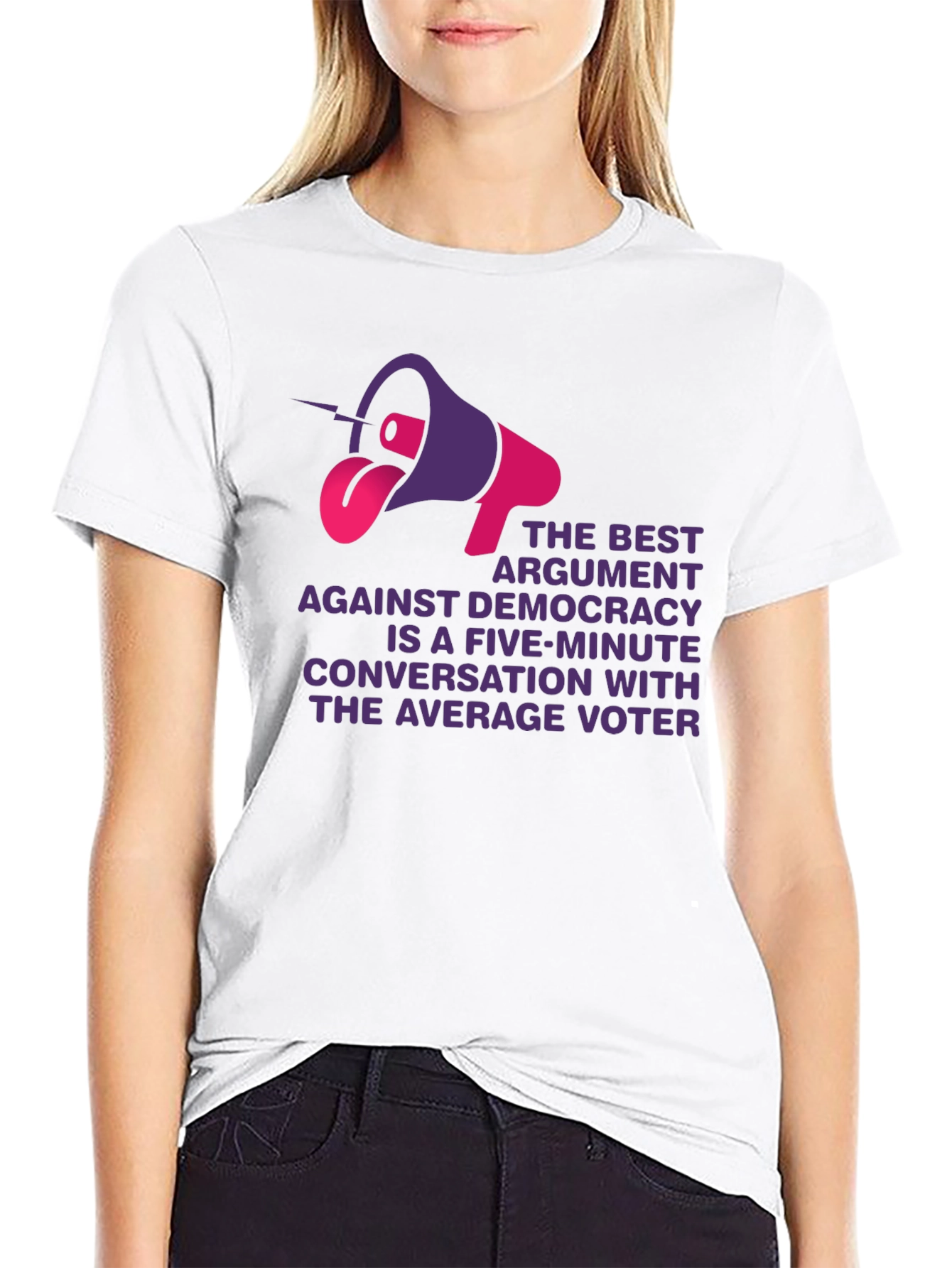 Democracy Argument T-Shirt - Voter Conversation Tee
