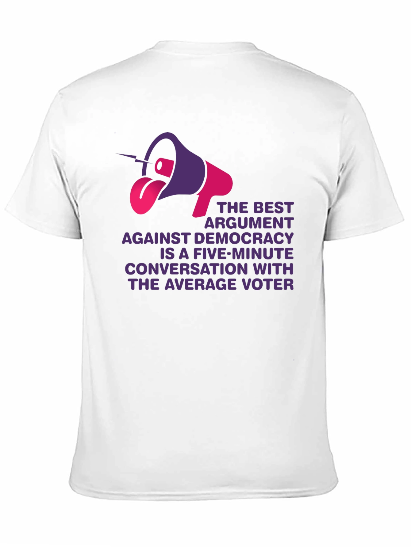 Democracy Argument T-Shirt - Voter Conversation Tee