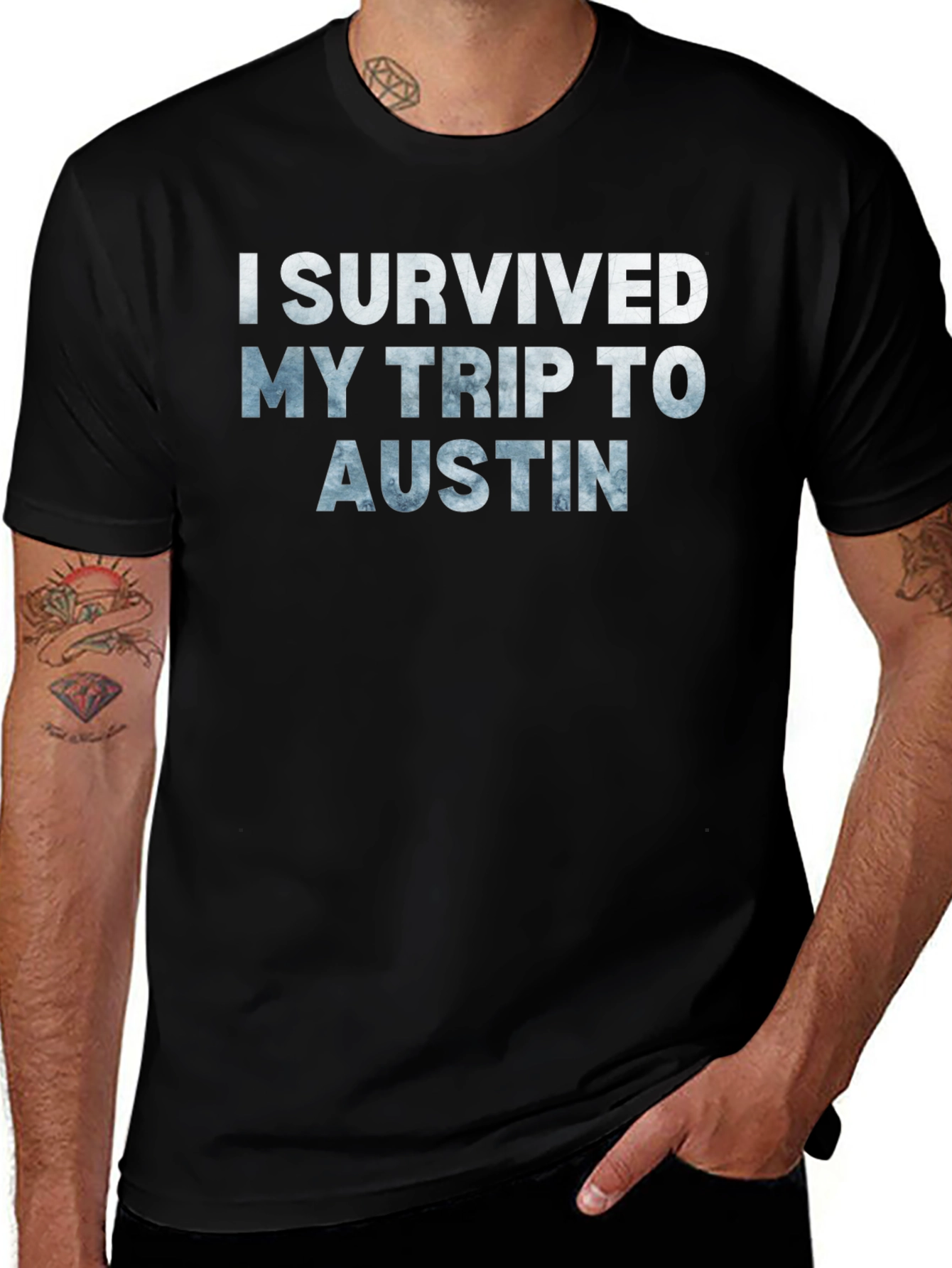 I Survived My Trip to Austin Graphic T-Shirt