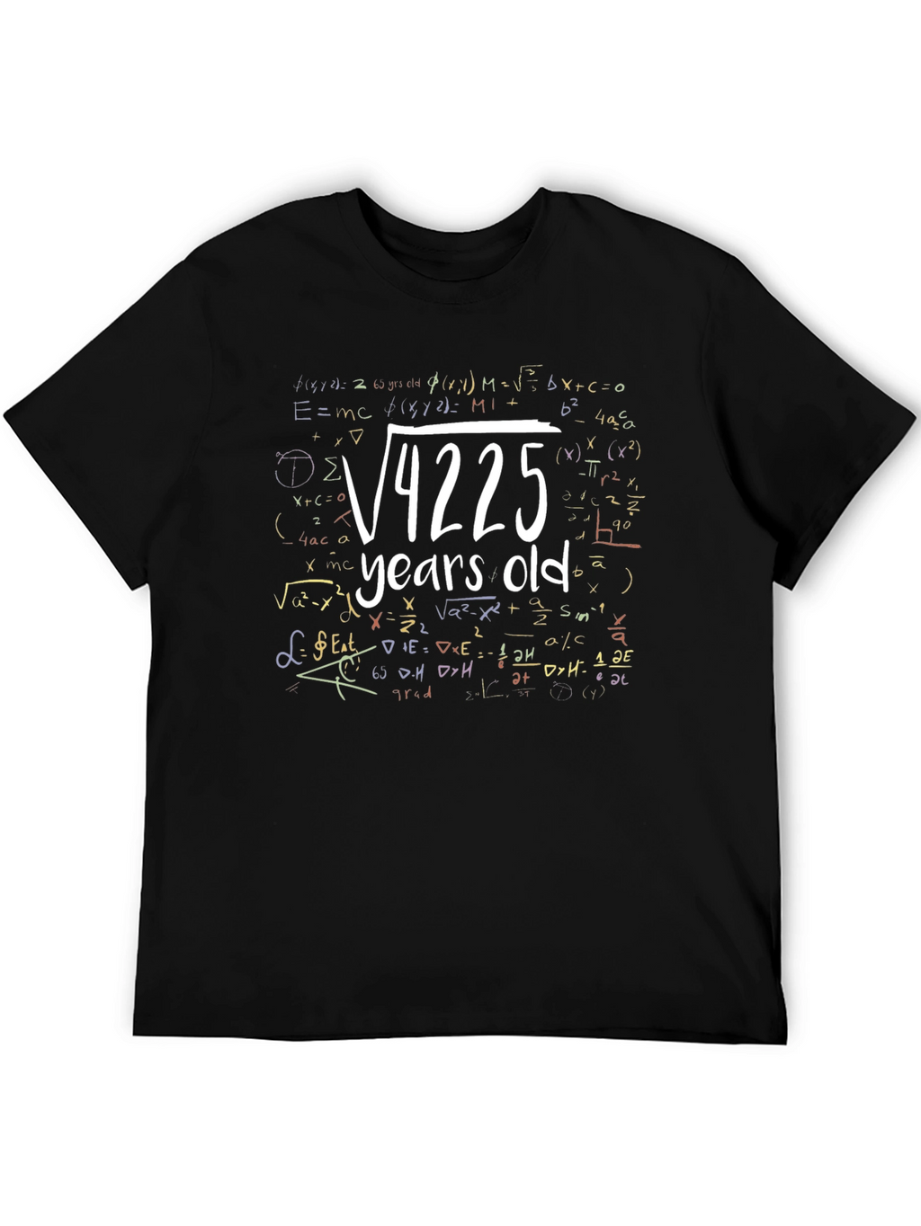 Math Equation Birthday Age T-Shirt