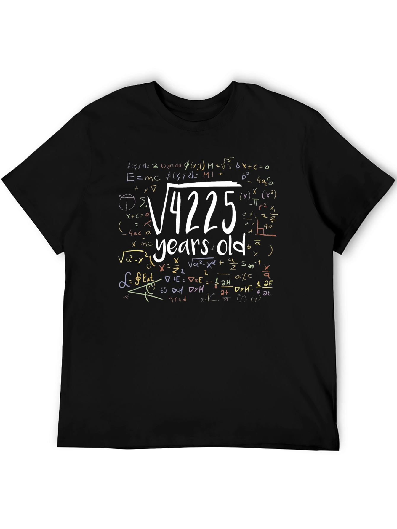 Math Equation Birthday Age T-Shirt