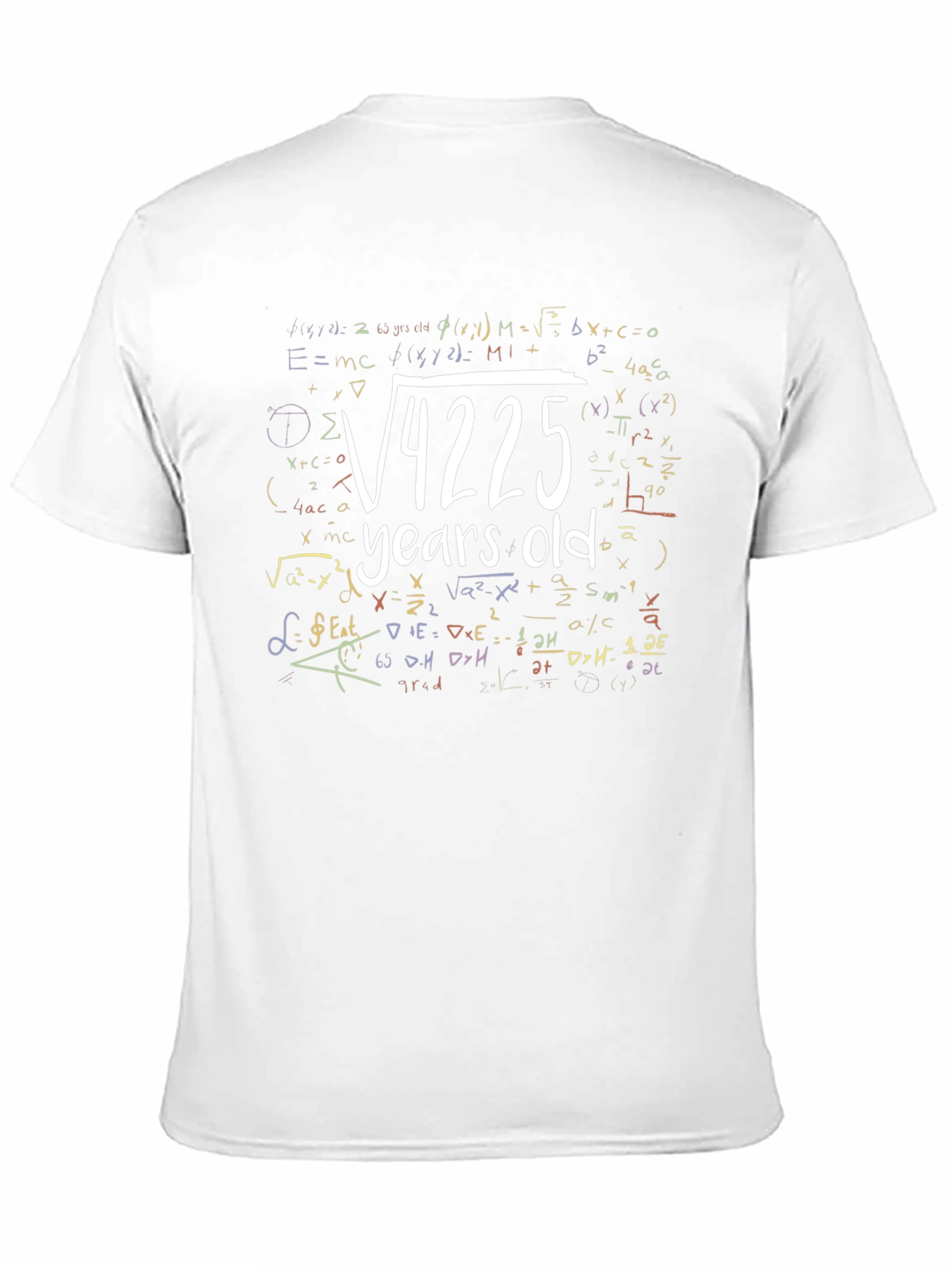 Math Equation Birthday Age T-Shirt
