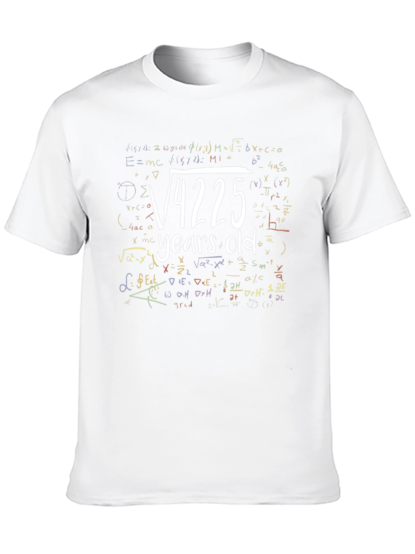 Math Equation Birthday Age T-Shirt