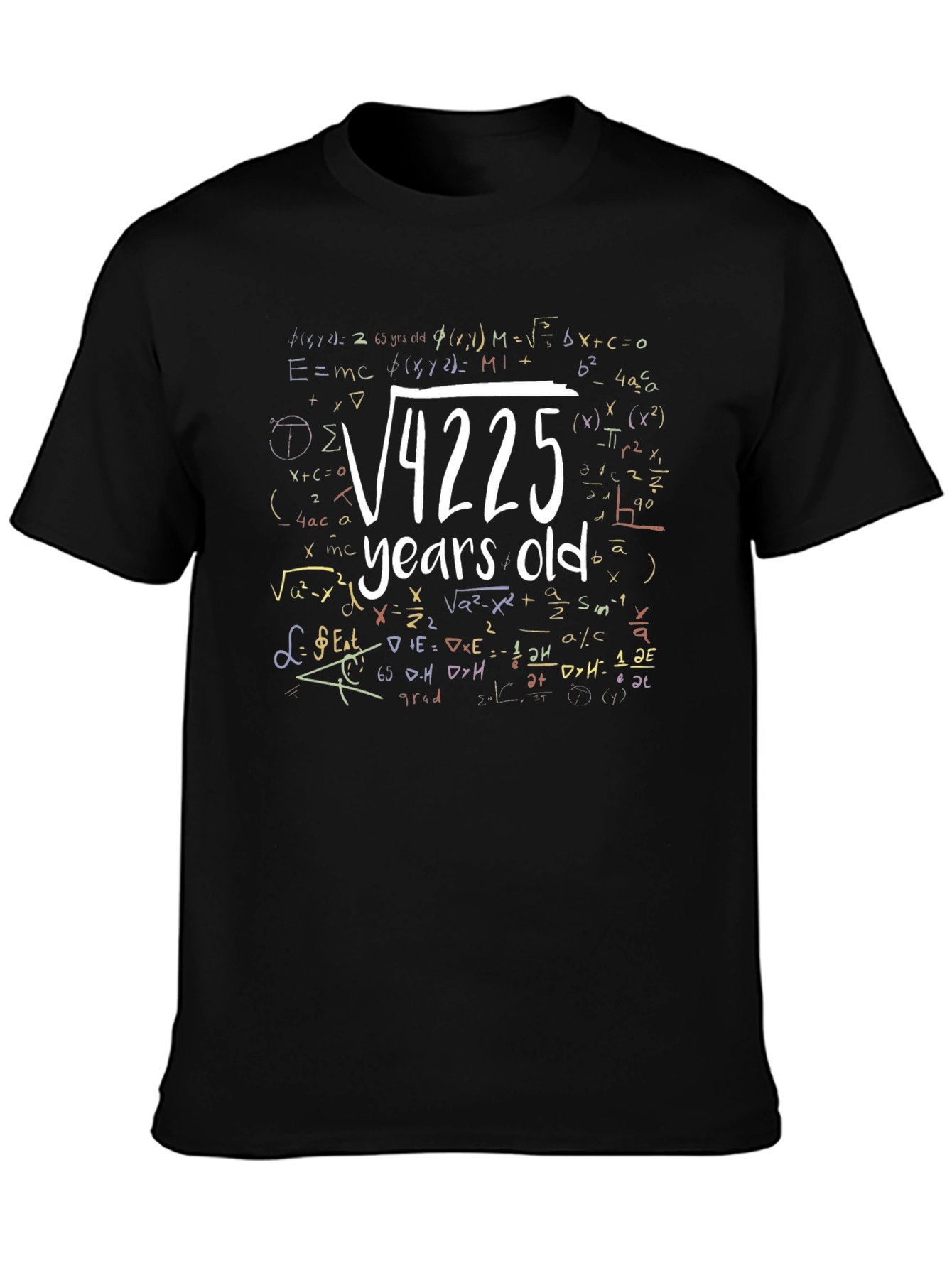 Math Equation Birthday Age T-Shirt