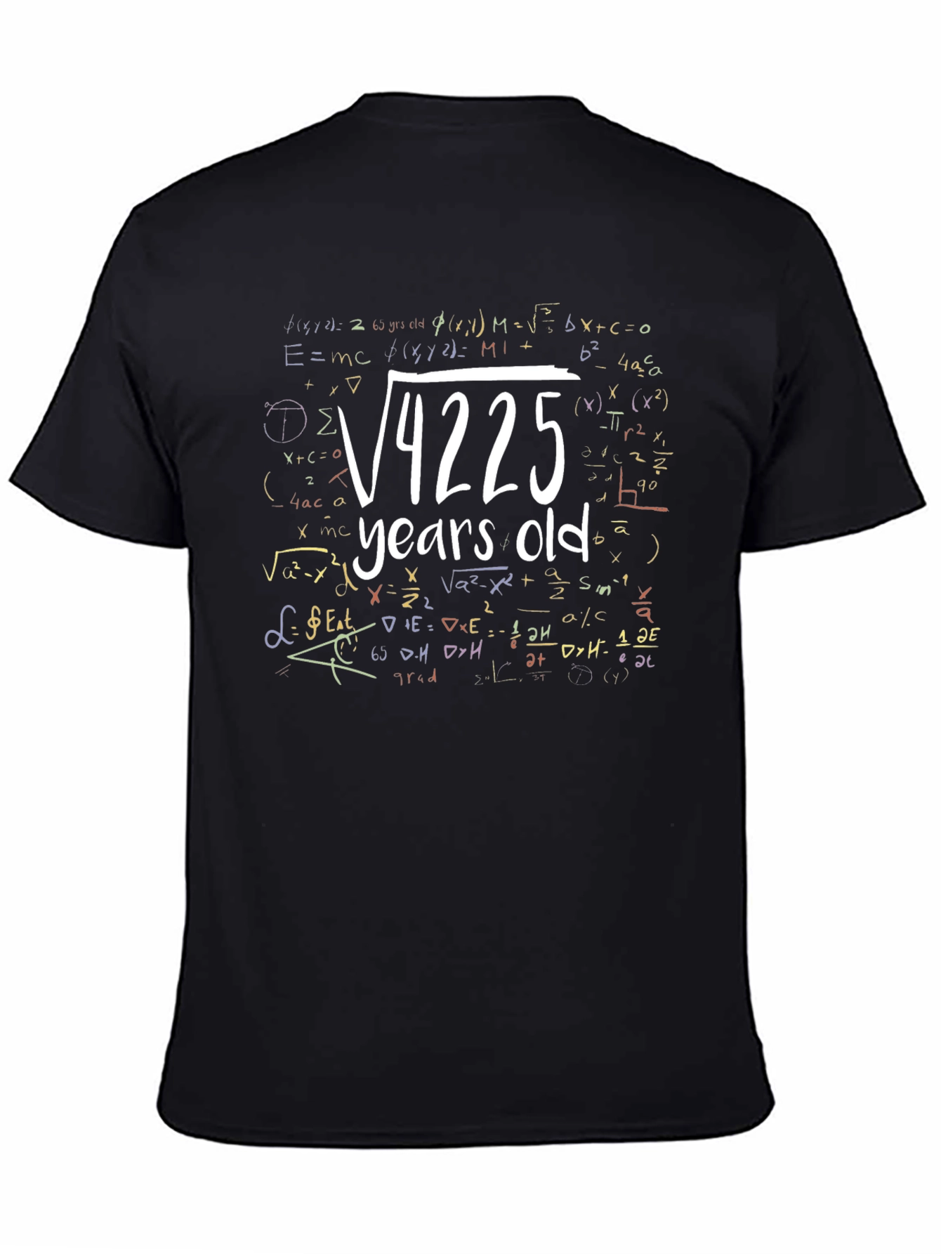 Math Equation Birthday Age T-Shirt