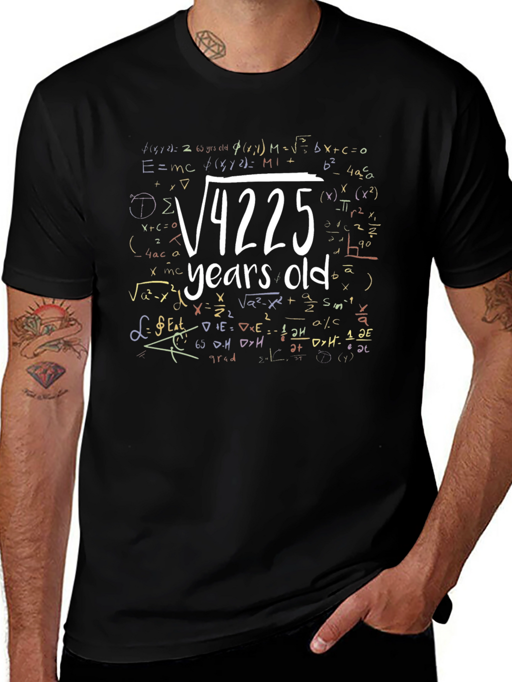 Math Equation Birthday Age T-Shirt