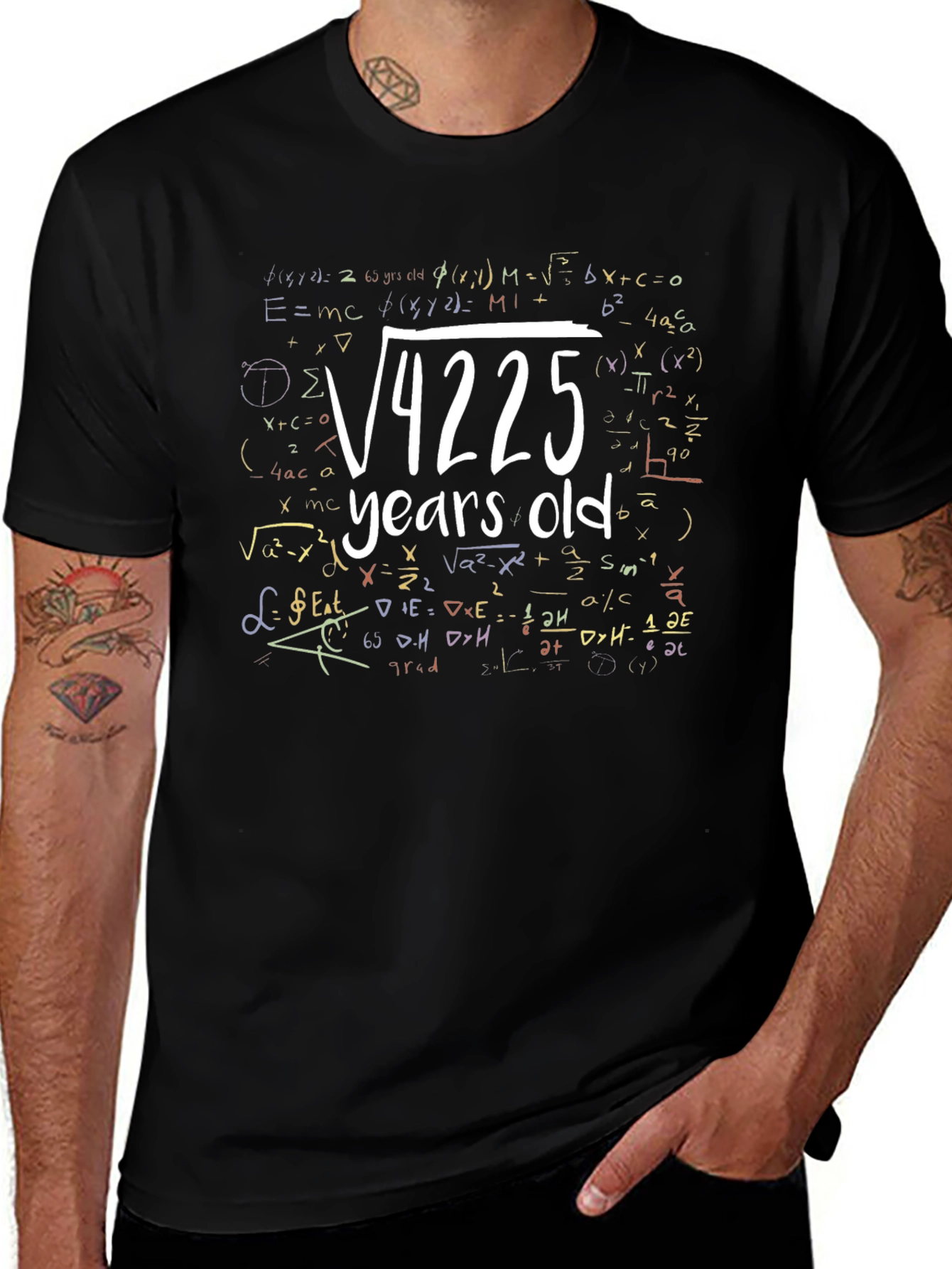 Math Equation Birthday Age T-Shirt