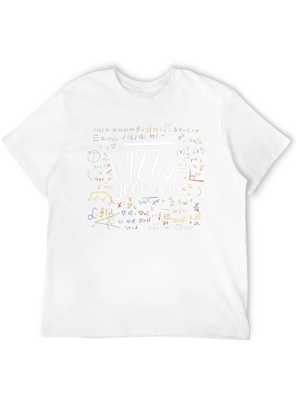 Math Equation Birthday Age T-Shirt