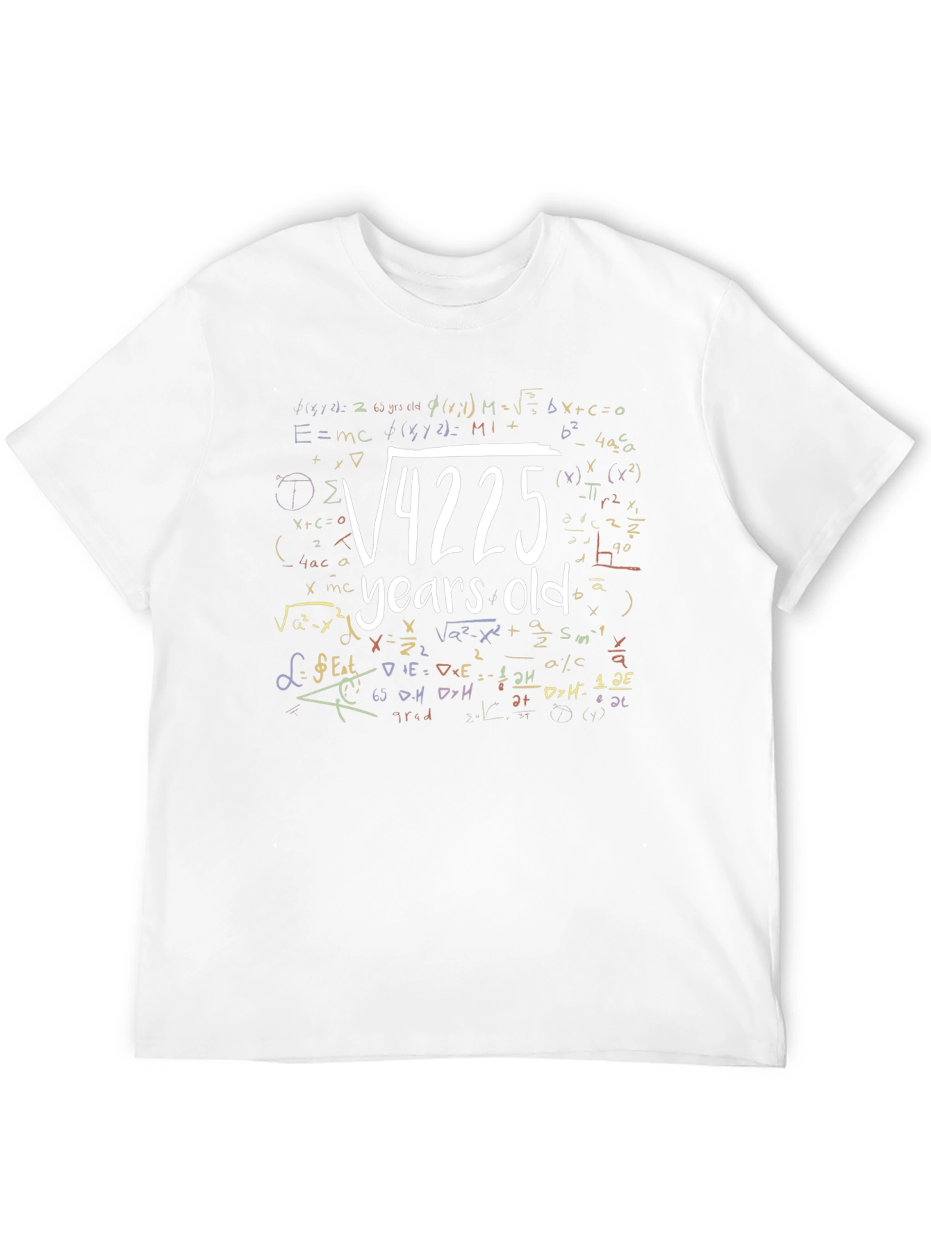 Math Equation Birthday Age T-Shirt