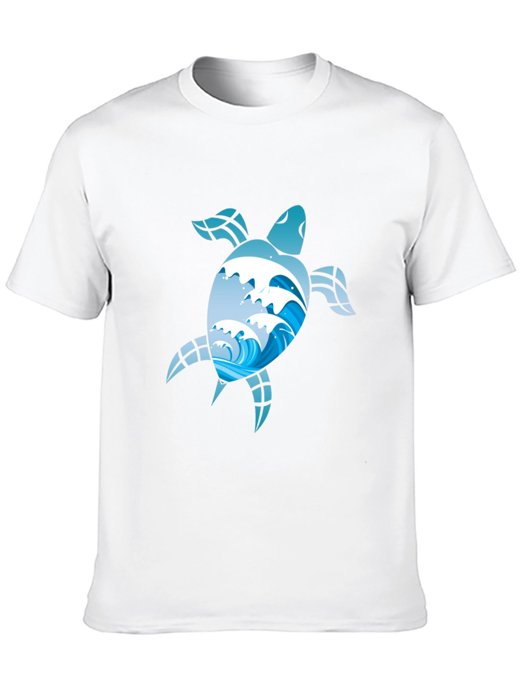 Ocean Wave Turtle Graphic Tee