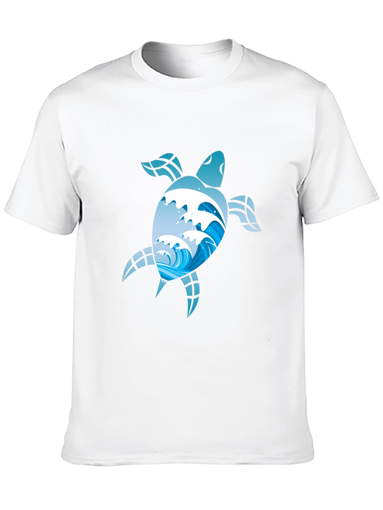 Ocean Wave Turtle Graphic Tee