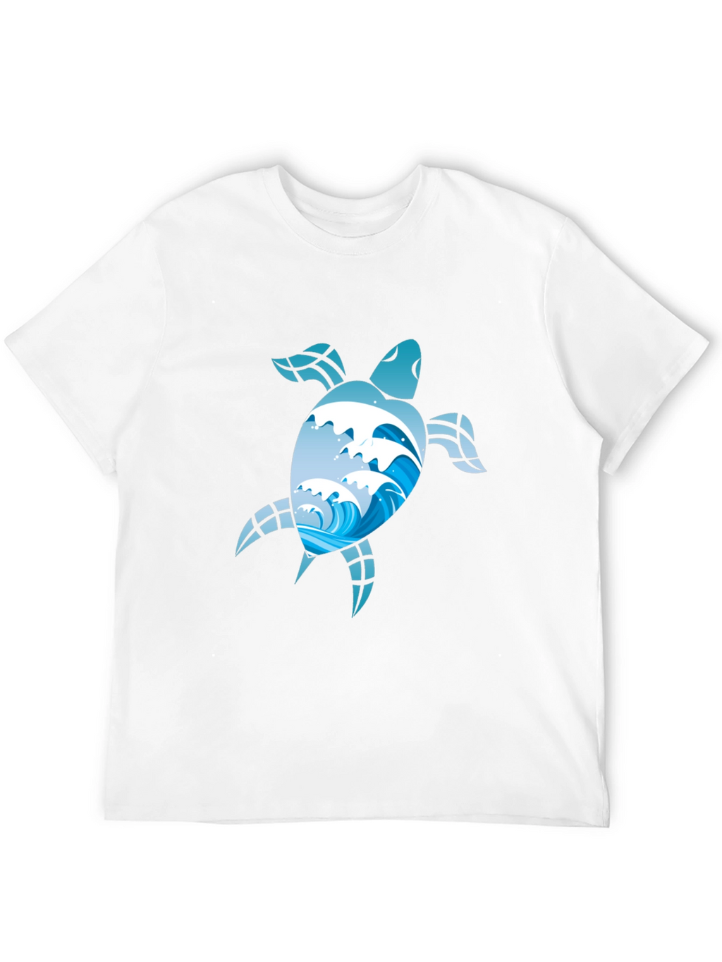 Ocean Wave Turtle Graphic Tee
