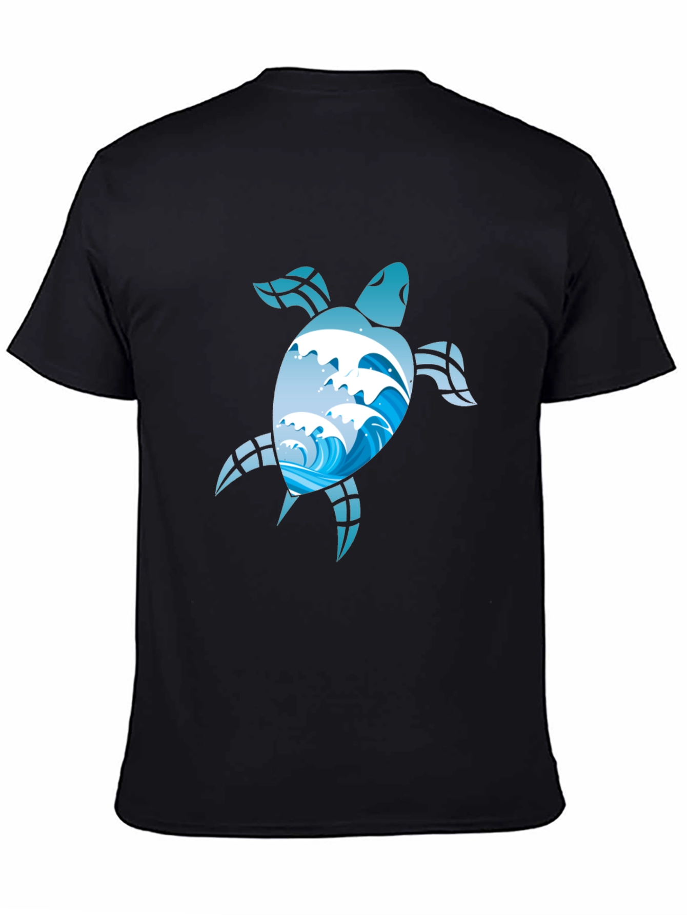 Ocean Wave Turtle Graphic Tee