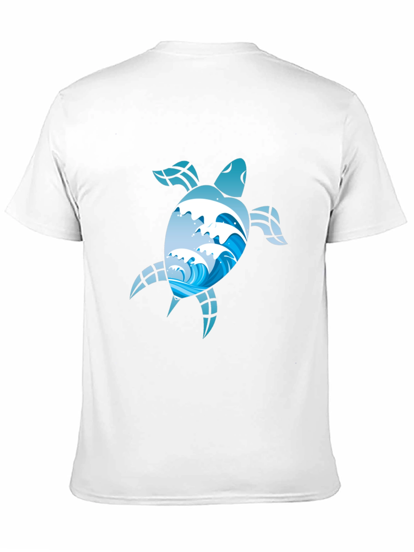 Ocean Wave Turtle Graphic Tee