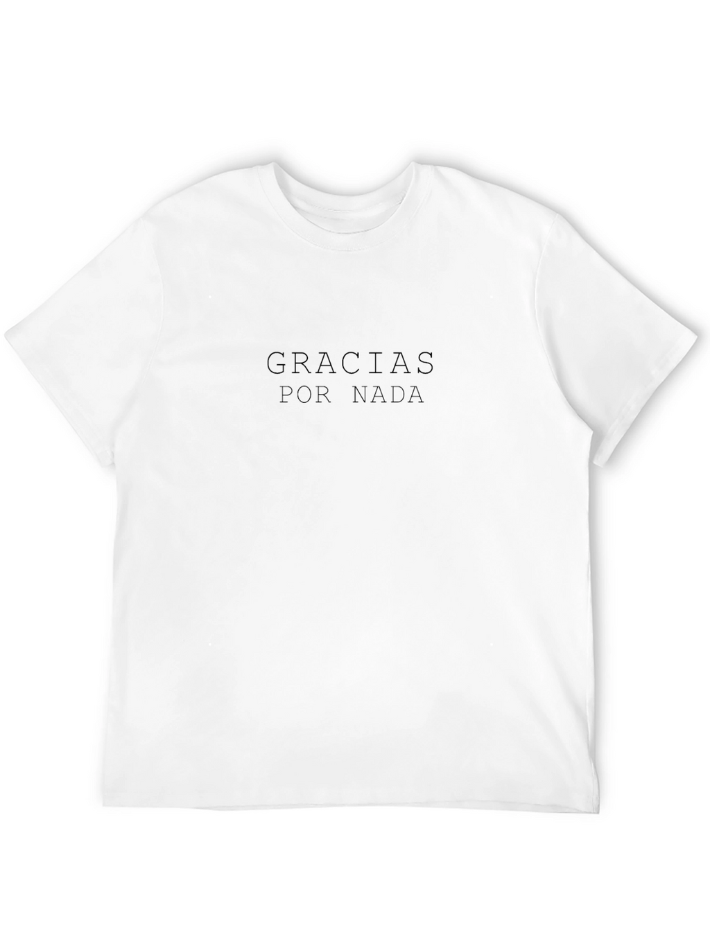 Gracias Por Nada Black T-Shirt