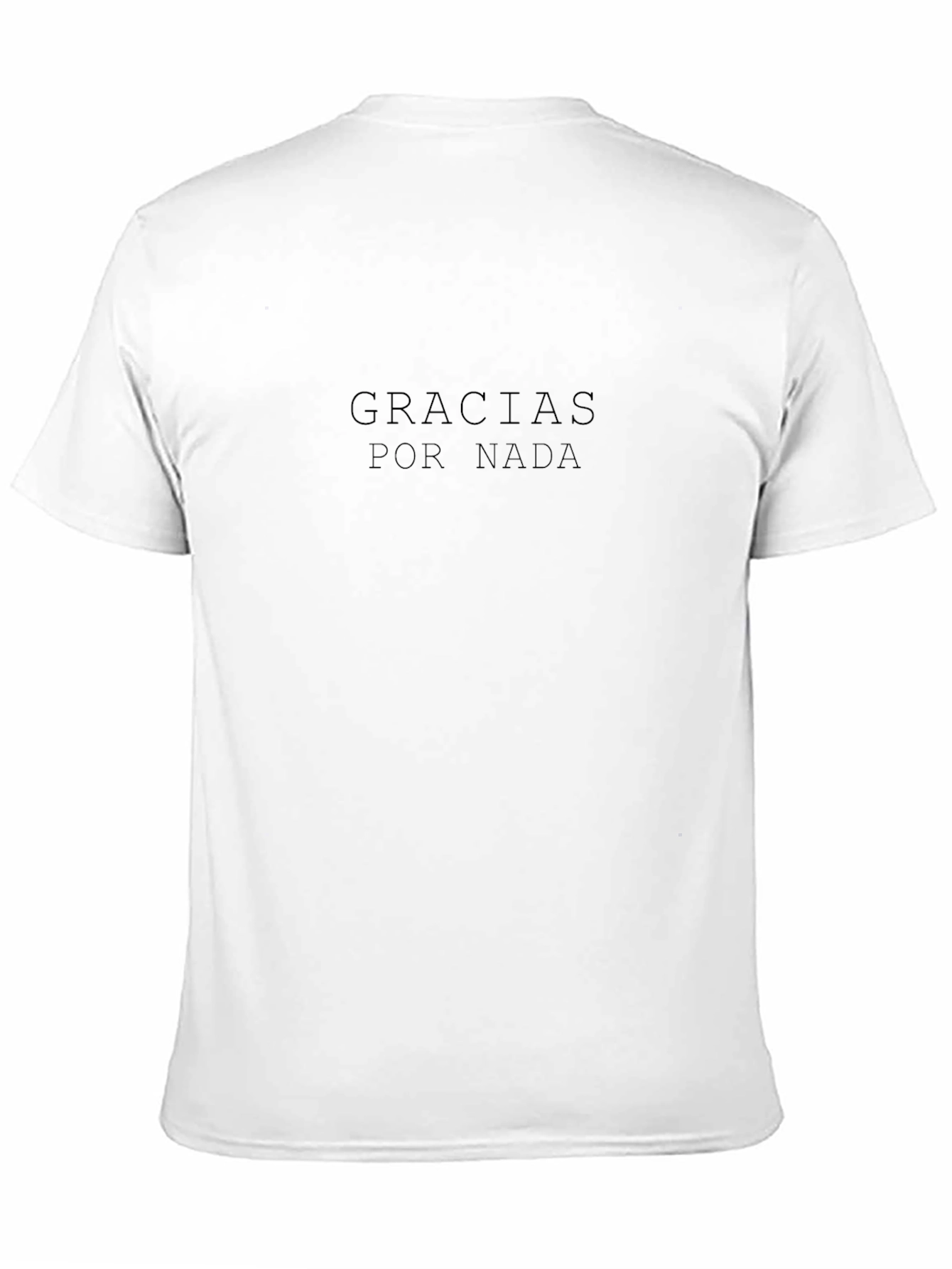 Gracias Por Nada Black T-Shirt