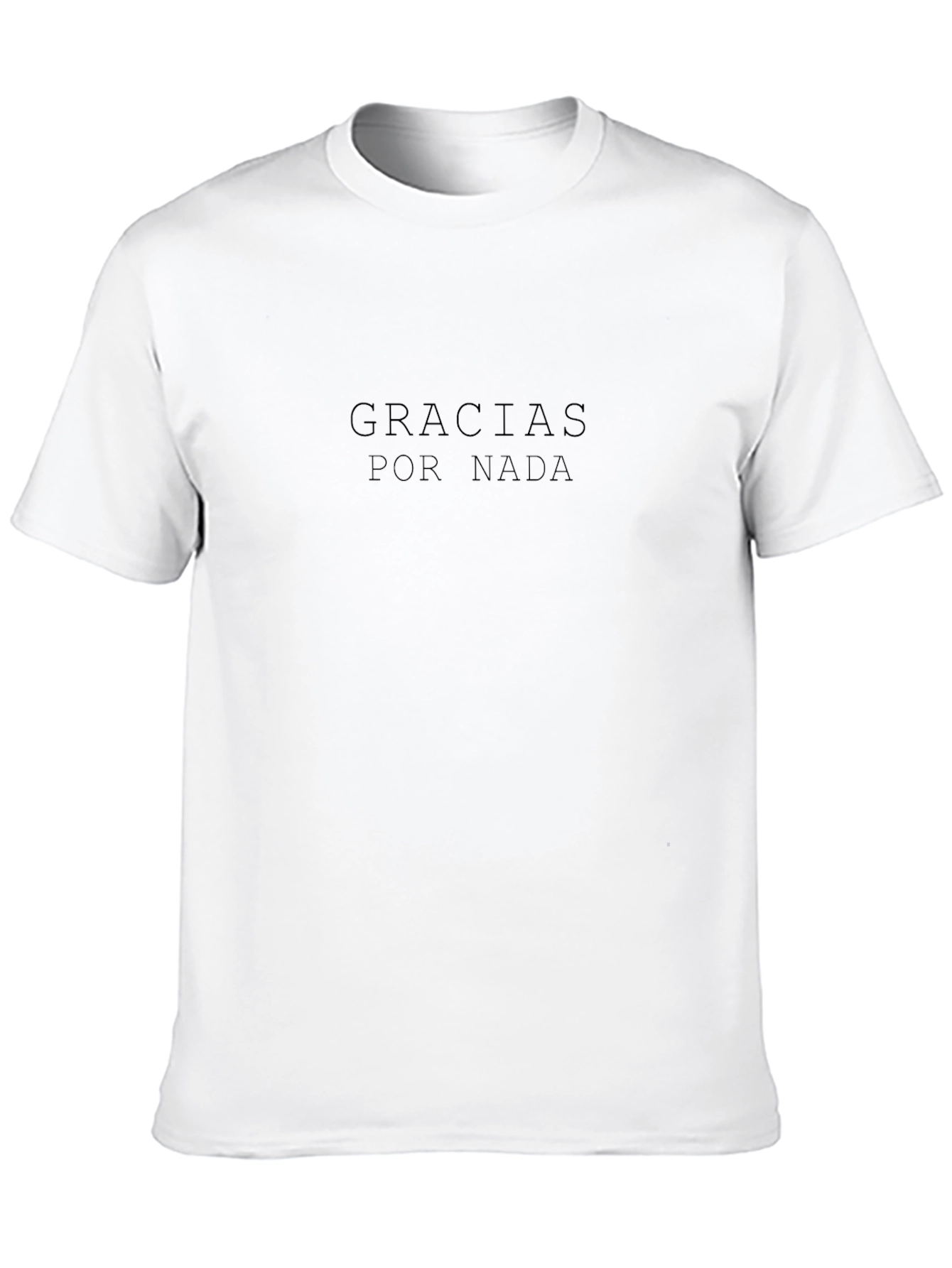 Gracias Por Nada Black T-Shirt