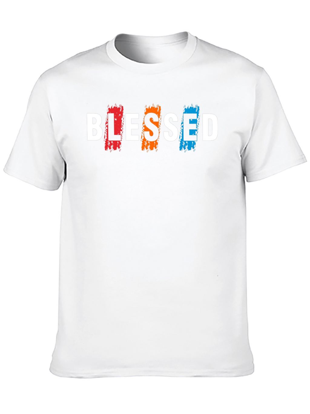 Blessed Graphic Print Black T-Shirt