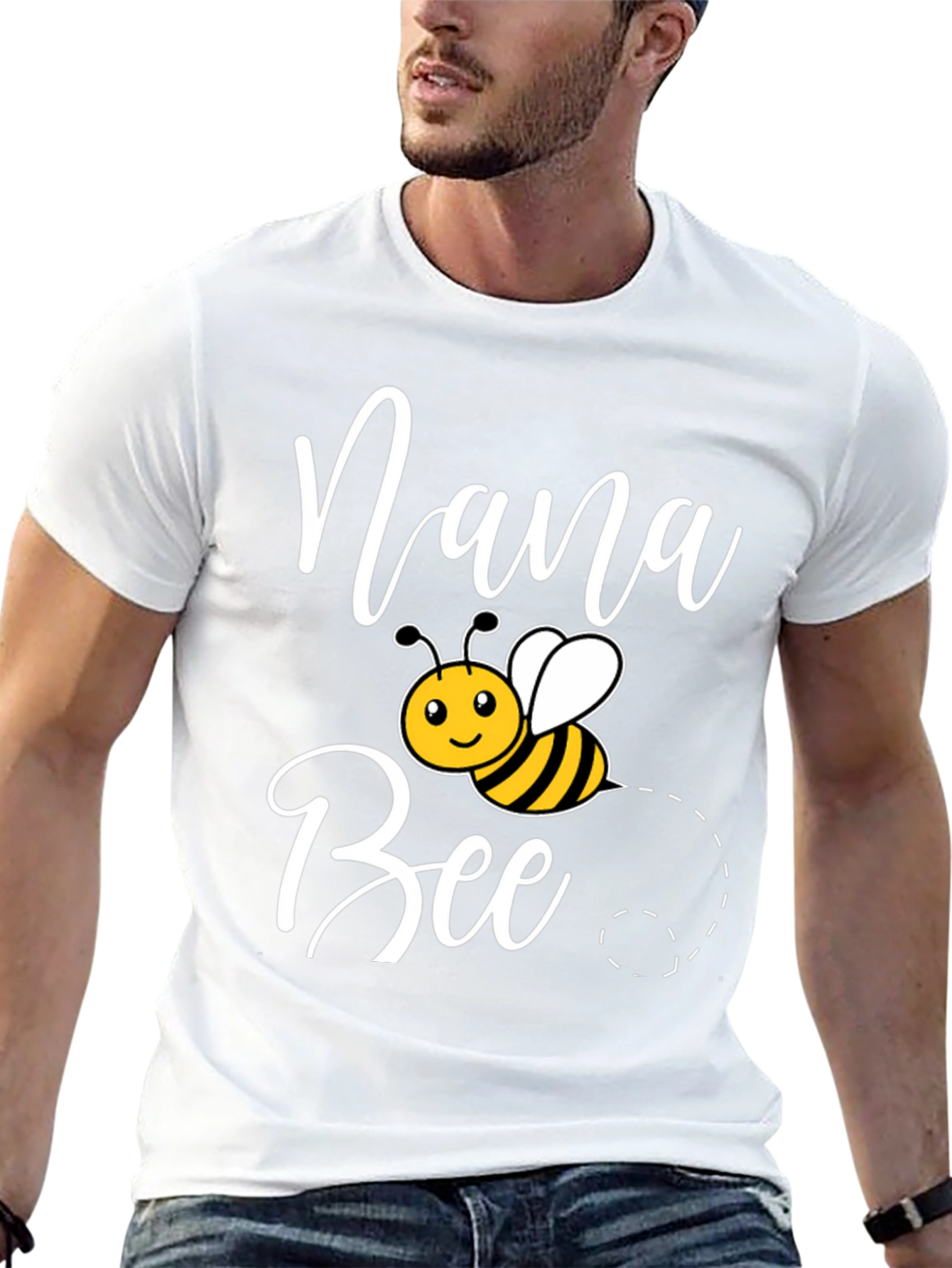 Nana Bee Graphic T-Shirt - Cute & Stylish