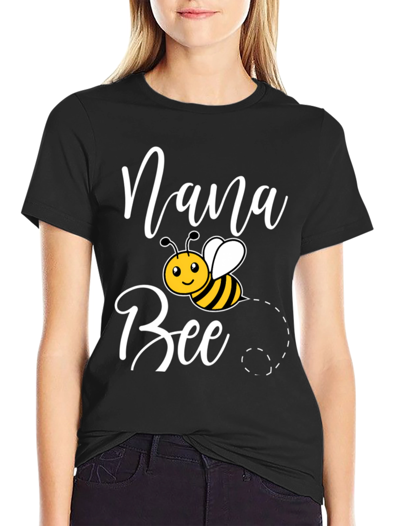 Nana Bee Graphic T-Shirt - Cute & Stylish
