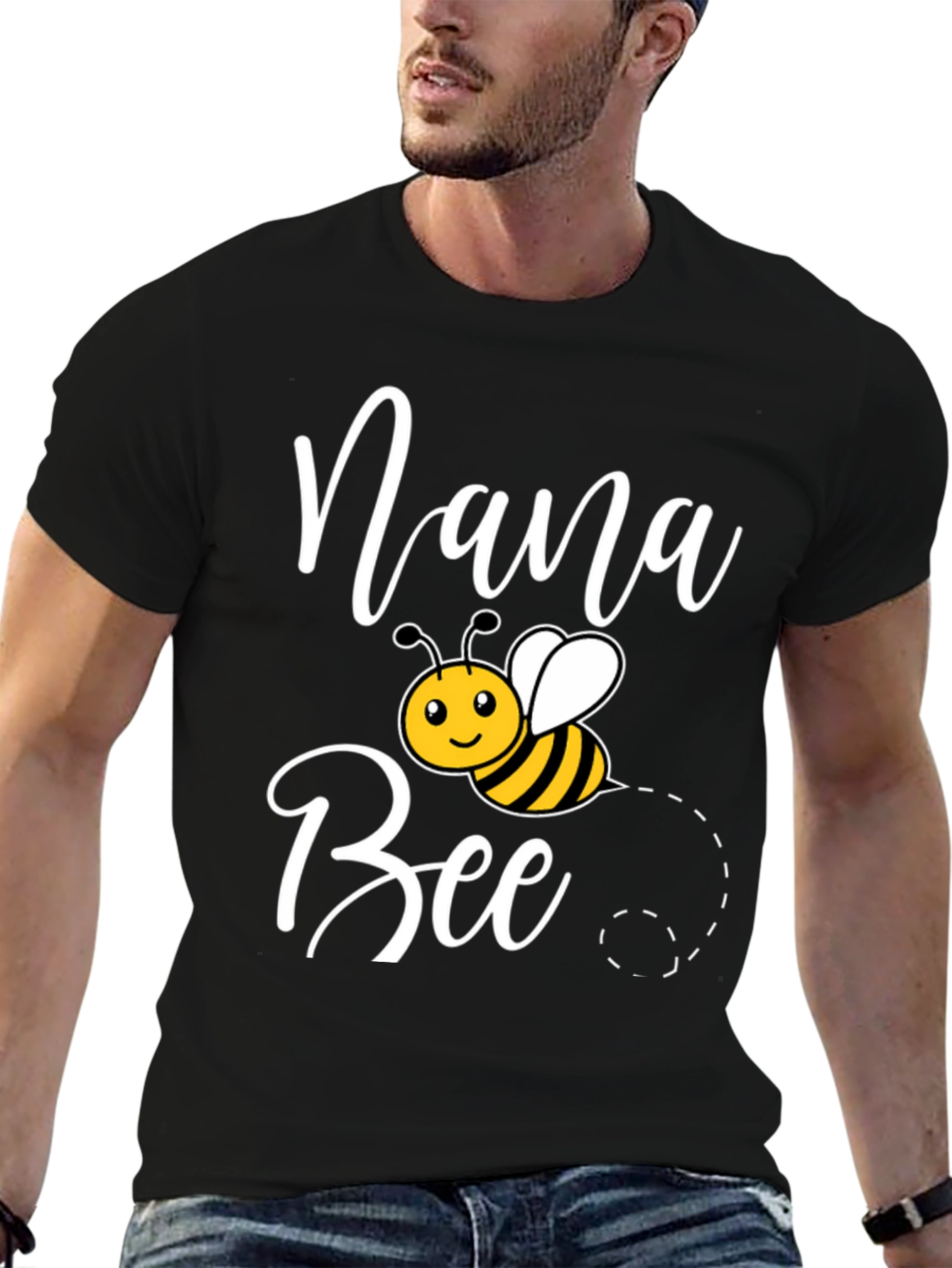 Nana Bee Graphic T-Shirt - Cute & Stylish