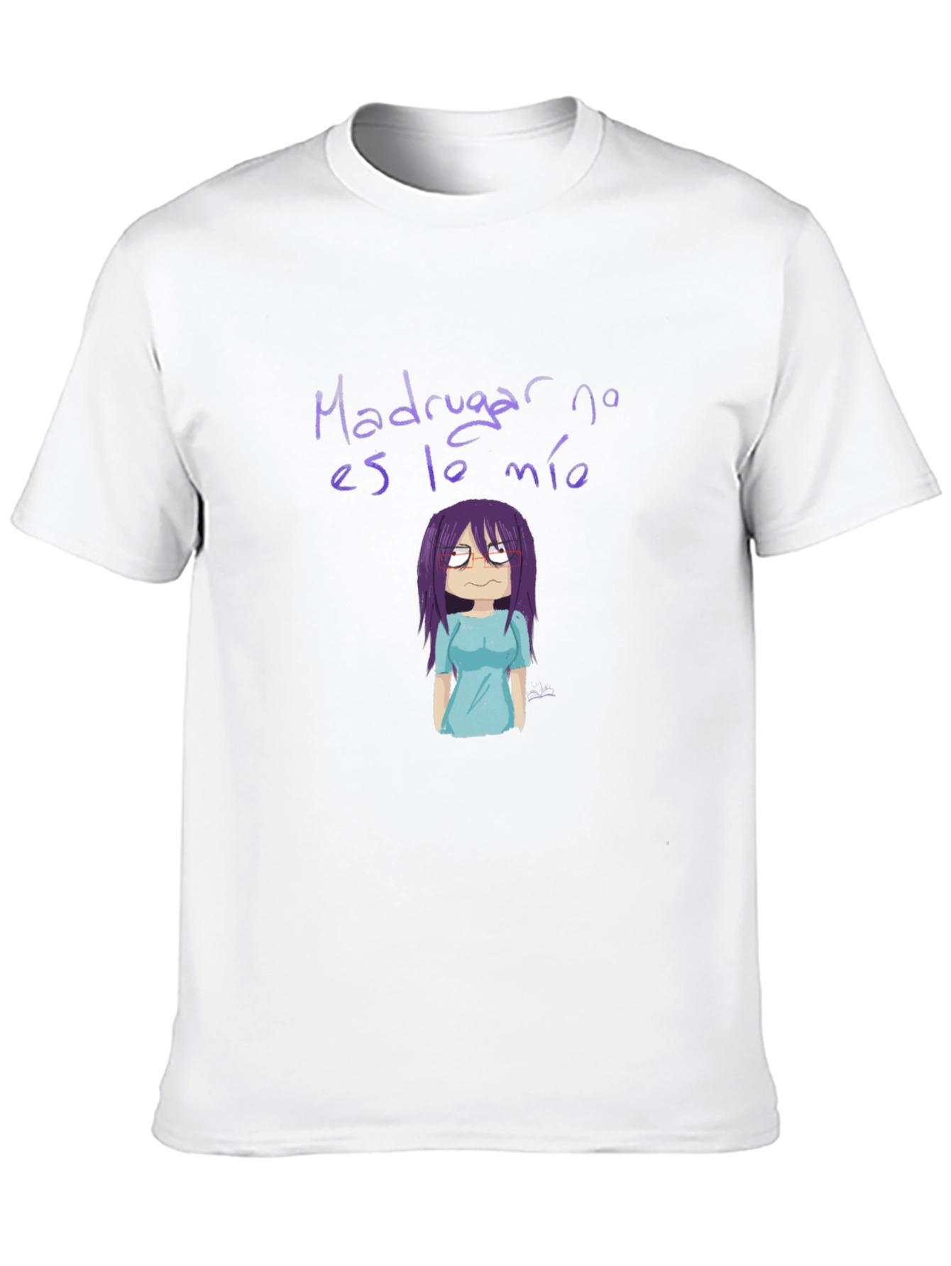 Funny Not a Morning Person Graphic T-Shirt - Black